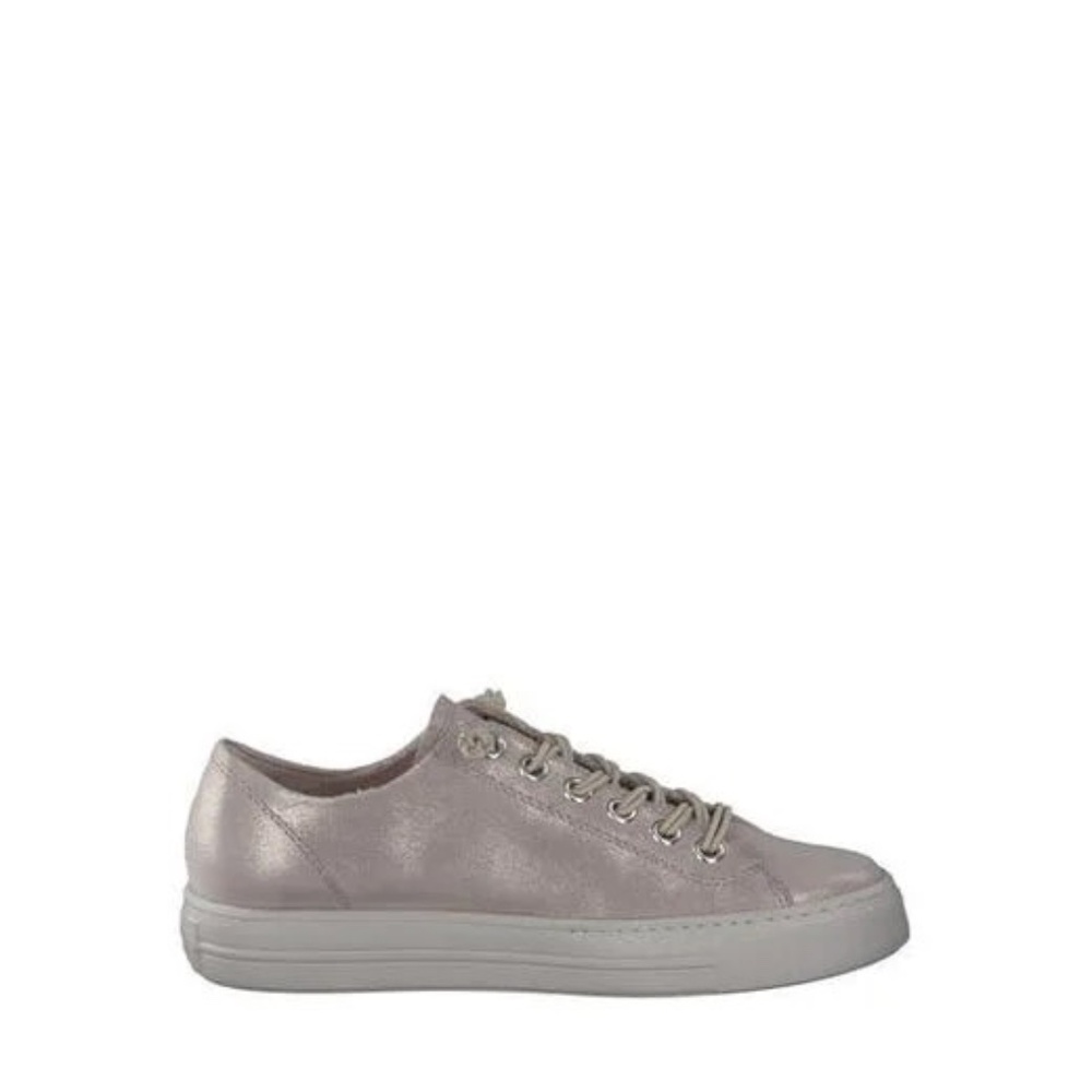 Paul Green Hadley Sneaker , Cashmere Metallic Suede, size UK 7.5 / US 10 - Picture 6 of 6